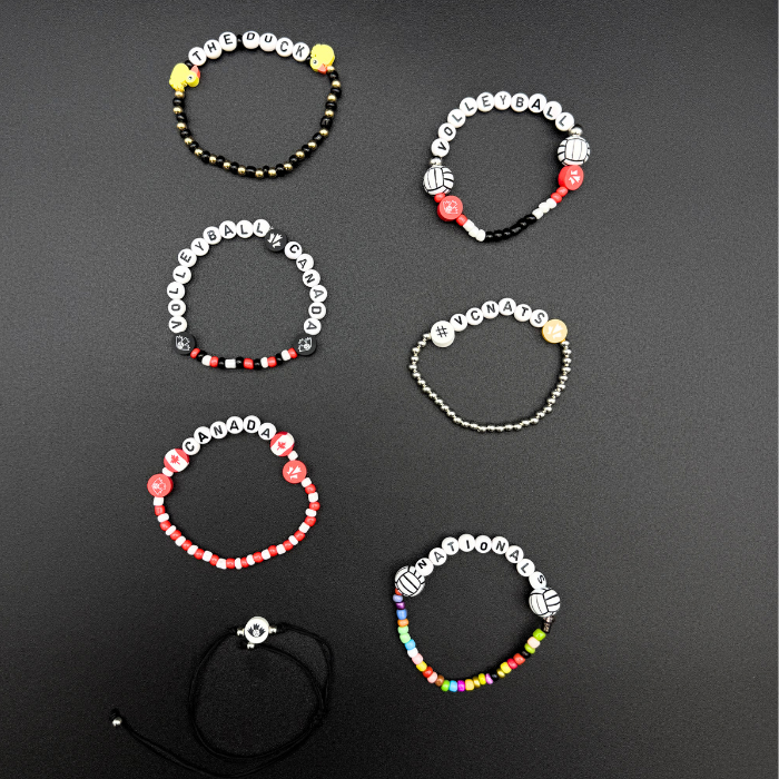Volleyball Canada Bracelets