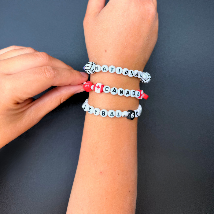 Volleyball Canada Bracelets
