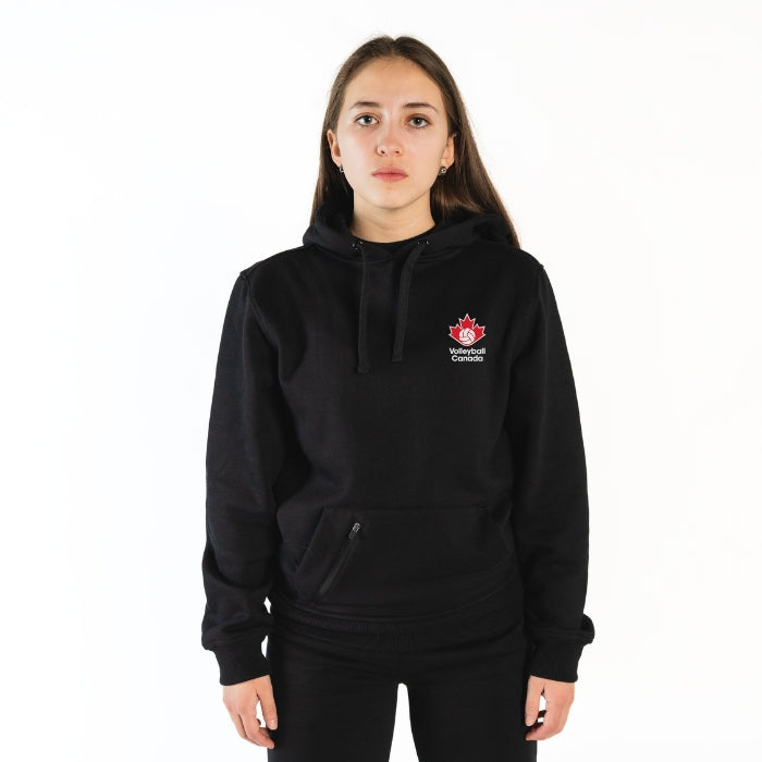 Volleyball Canada Hoodie (Small Logo)
