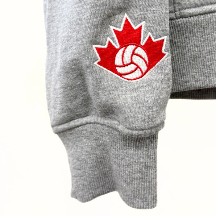 Volleyball Canada Hoodie (White Large Logo)