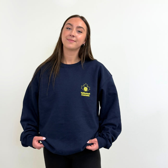 Volleyball Canada Duck Crewneck Sweatshirt