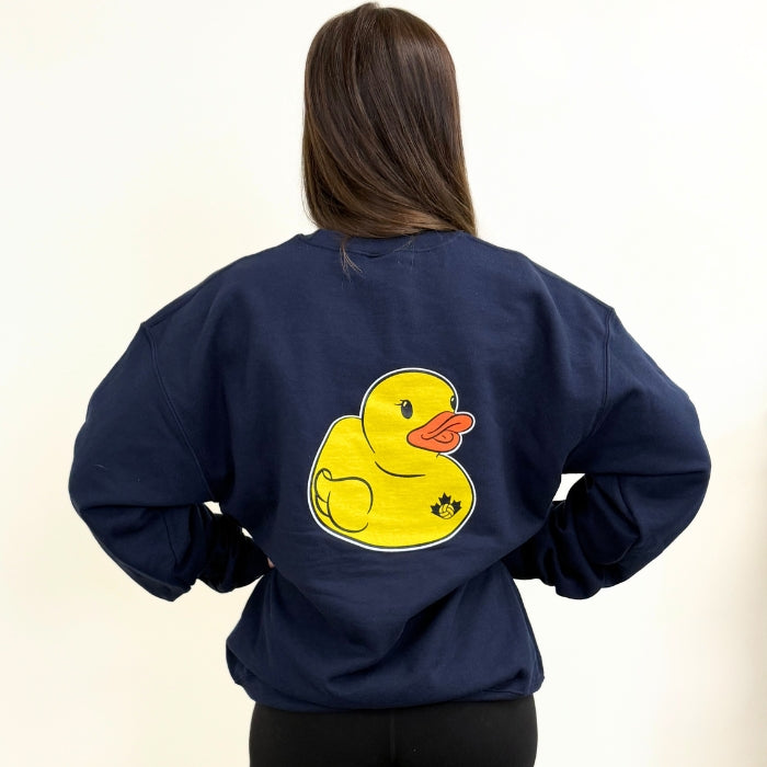 Volleyball Canada Duck Crewneck Sweatshirt