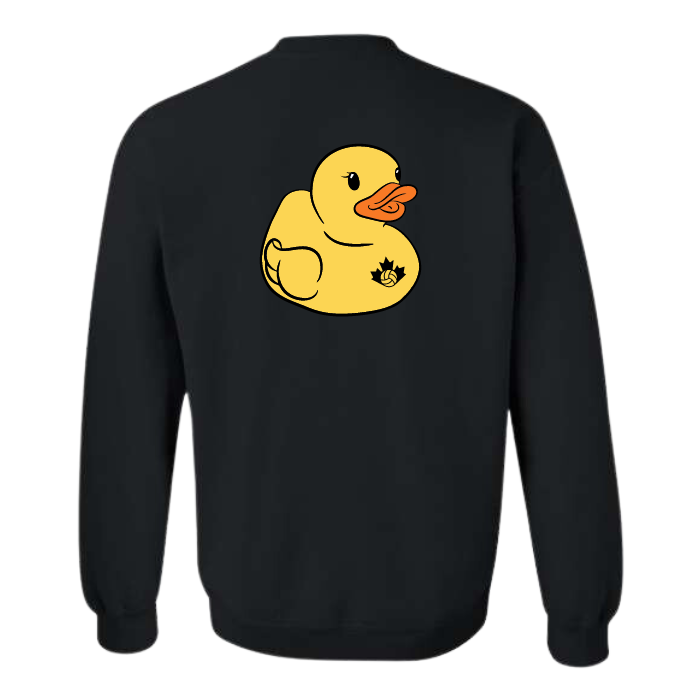 Volleyball Canada Duck Crewneck Sweatshirt