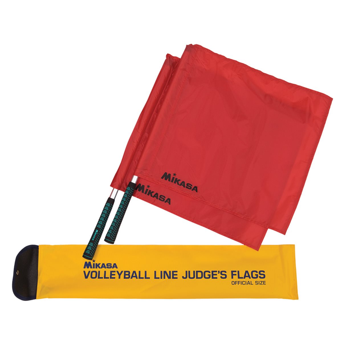 Pair of Mikasa Volleyball Line Judge Flags | Paire de Drapeaux Pour Judge De Ligne Mikasa
